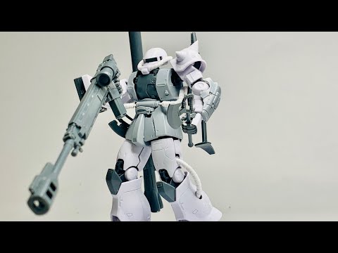 HG 1/144 The Gundam Base Limited MS-06C-6/R6 Zaku II Type C-6/R6 [Painting Model] video