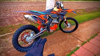 Comparando motos de trilha importadas ( Yamaha wr 250 x ktm 350 ) VEJA  AGORA 