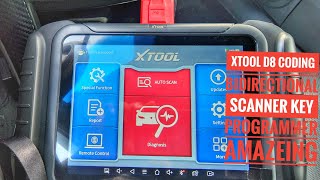 NEW XTOOL D8 CODING BIDIRECTIONAL KEY PROGRAMMING SCAN TOOL 2022 - Fast, Easy, and Affordable!