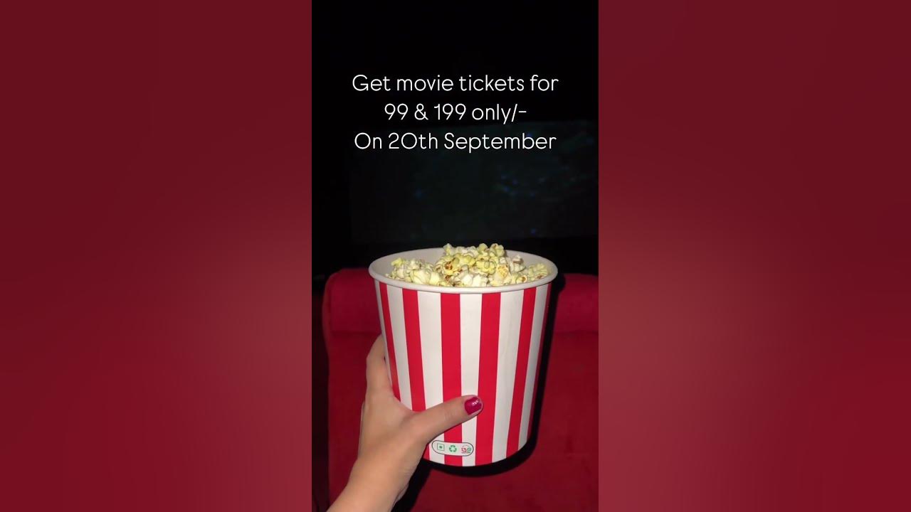 Movie tickets at 99 only today cinemanews cinemaday movie 