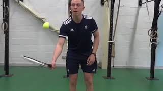 Tennis Skills at Home. Part 1. The racket skills challenge