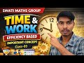 Time and Work Important Concept | समय और कार्य के सभी सूत्र | SSC Railway Banking | Pritam Sir