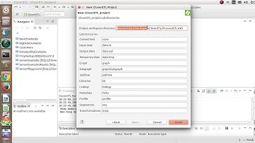 CloverETL 01 Crear nuevo proyecto CloverETL
