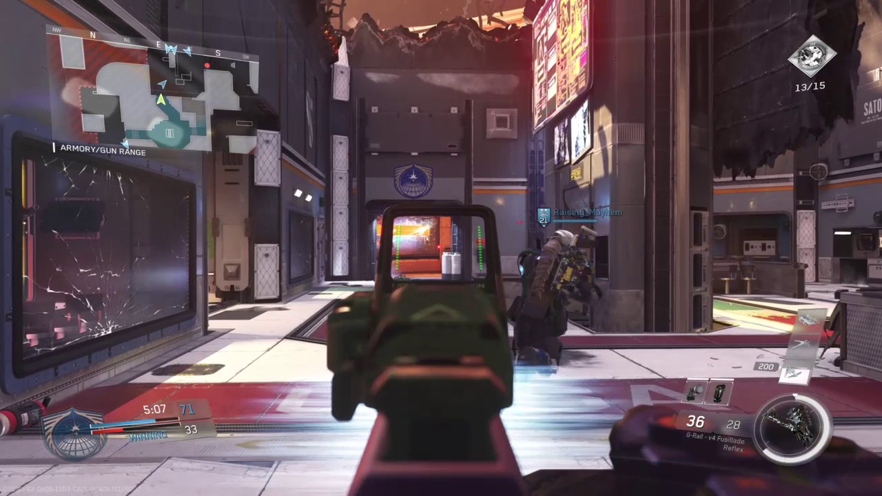 Call Of Duty: Infinite Warfare - New Epic G-Rail v4 Fusillade Gameplay