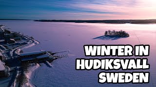 Snowy January in Hudiksvall #sweden #travelvlog #hälsingland #hudiksvall #swedishfood #winter #trip