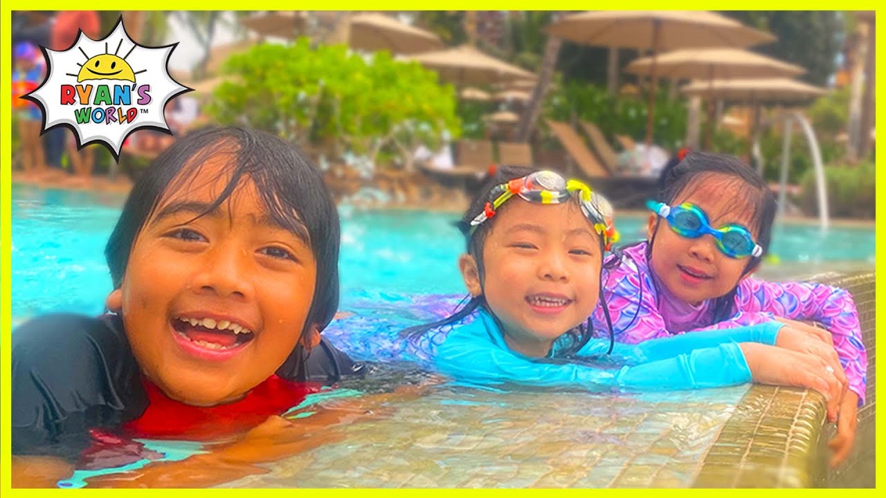 Ryan Swimming and Snorkeling at Disney Aulani In... - youtube