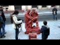 Madrid - living statue