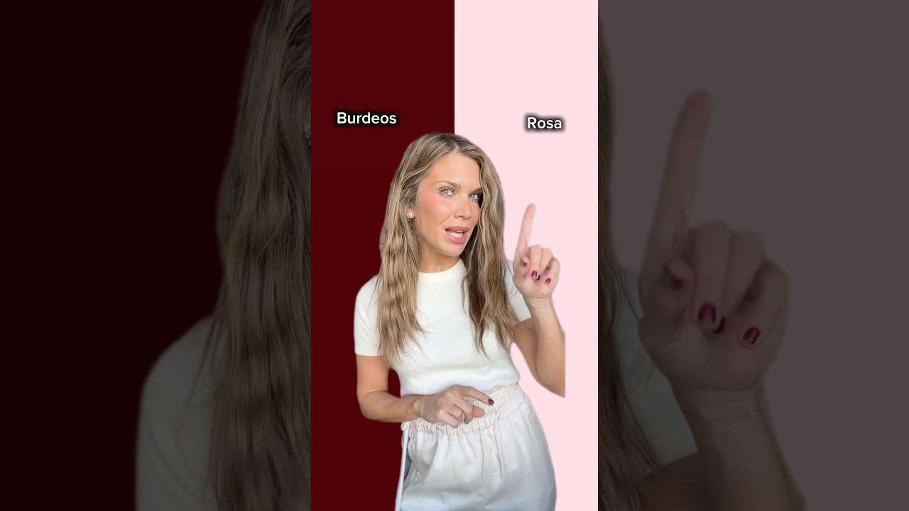 Combinaciones de color : Burdeos y Rosa ¿qué opinas del resultado? 