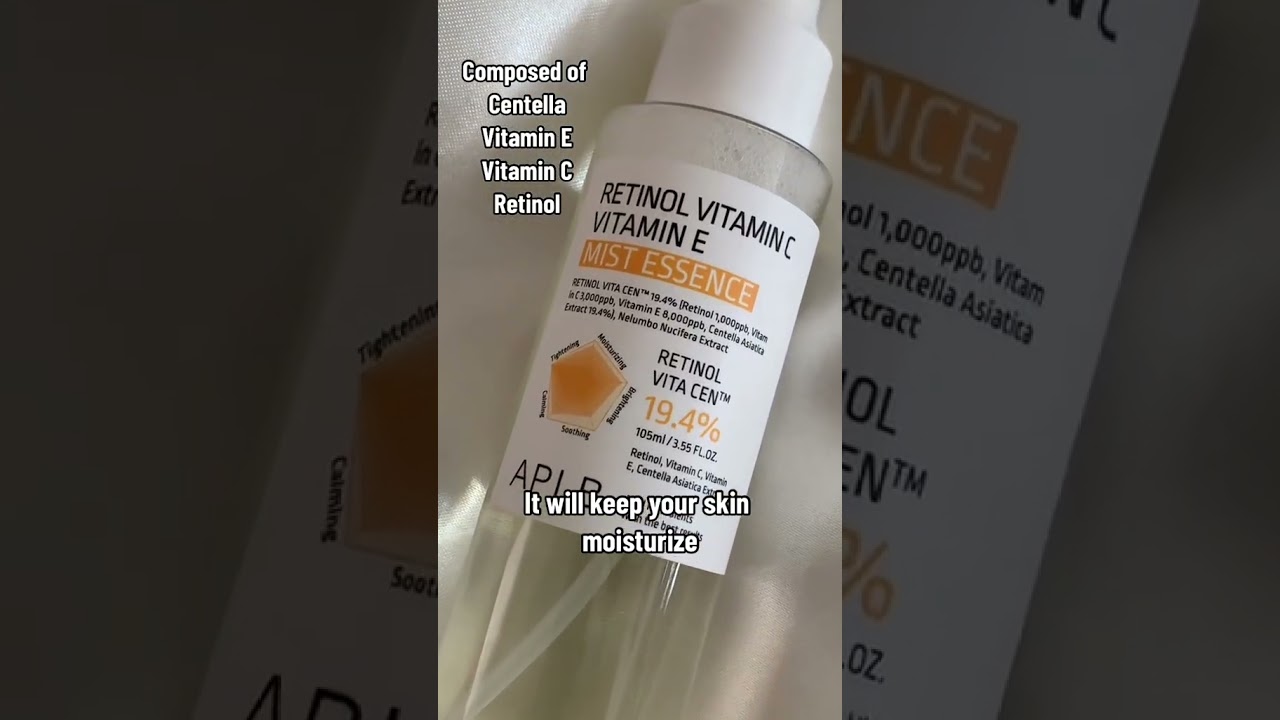 Aplb Retinol Vitamin C Vitamin E Mist Essence