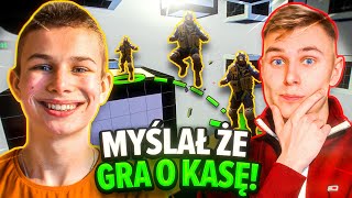 MYŚLAŁ, że GRA O KASĘ - NIE DOSTAŁ NIC. Minigierki z Bratem w CS:GO