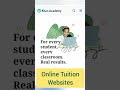 Online Tuitoring Websites(2)#shorts #viral#ytshorts