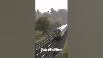 Class 68 Chiltern #trains #railwaycontent #railway #youtubeshorts #trainspotting #viral