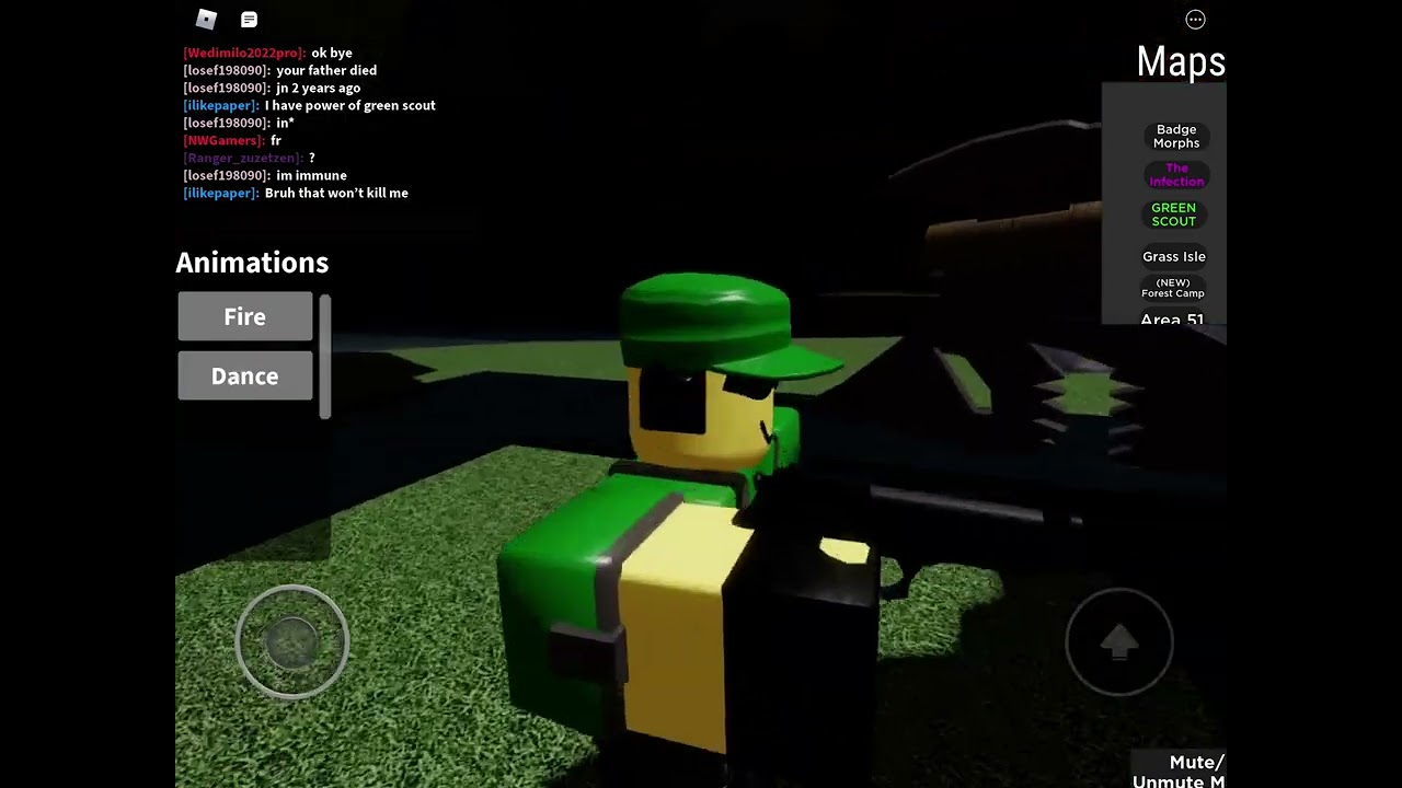 When you get green scout be like tds rp YouTube