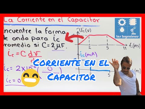Video: ¿Cuál es la corriente a través de un condensador?
