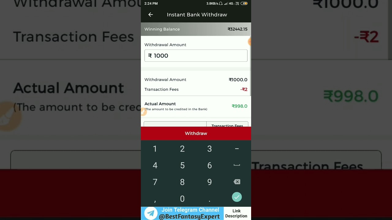 Fantafeat live withdrawal | Fantafeat payment proof