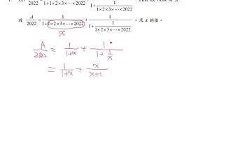 Hong Kong Mathematics Olympiad (2021/22) Individual Paper 2 Q.1