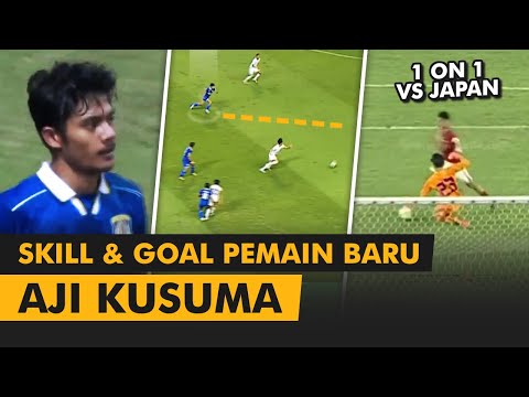 FULL SKILL • Aji Kusuma • Pemain Baru Persija Pernah Cetak Dua Gol ke Gawang Jepang!