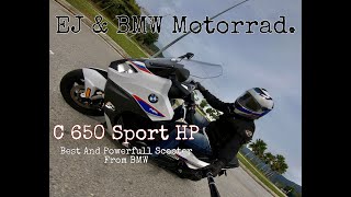 BMW C 650 Sports HP Edition - Powerful Scooter in the Category !! (Smoot Riding, City Ride, Highway)