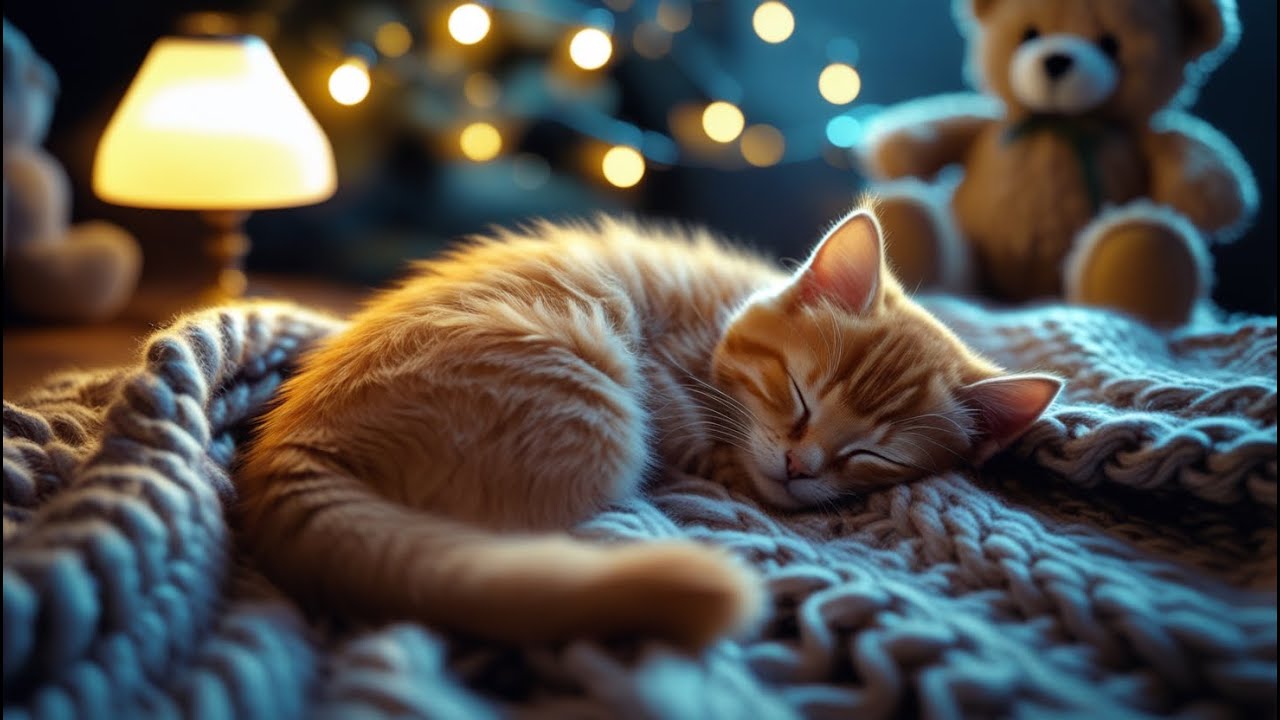 Picture of 12 Hours Cat Music for Sleep, Natural Relief for Feline Stress ...