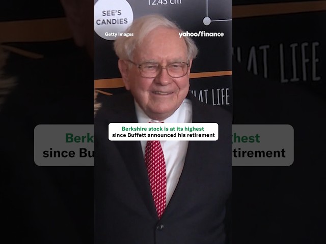 Berkshire investors seem to be warming up to Greg Abel's leadership. 👀