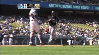 2010/09/18 Spilborghs' RBI single