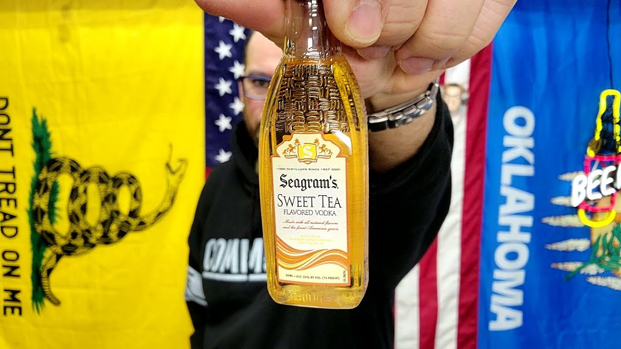 Seagram's Sweet Tea Vodka Review YouTube