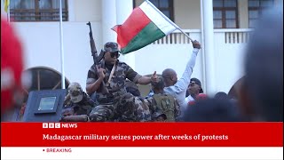 Madagascar Military Takes Power After President Rajoelina Flees - BBC News