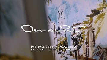 Oscar de la Renta Pre-Fall 2026  Runway Show