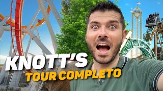 ¡Locura de ATRACCIONES en un PUEBLO FANTASMA! Knott's Berry Farm