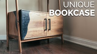 Build This BOOKCASE SHELF For Any Home Office || How To Woodworking