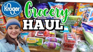 KROGER GROCERY HAUL | 1-Week Grocery Haul \& Meal Plan