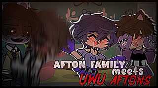 Afton meets UWU Aftons // FnaF // Gachaclub // Read description..