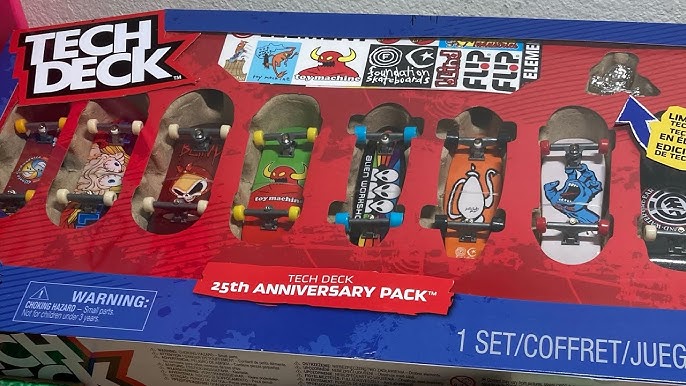 Skate de Dedo – Tech Deck – Pack Especial Aniversário 25 Anos – Sunny -  RioMar Recife Online