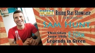 WQMX Rising Star Showcase: Sam Hunt