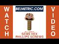 All About SEMS Hex Phillips Screws