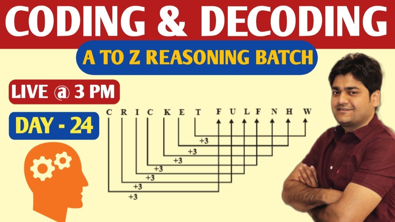Coding & Decoding || Part - 2 || Reasoning by Abhishek Sharma - YouTube