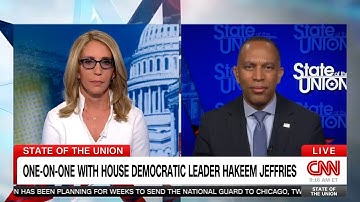 Leader Jeffries on CNN