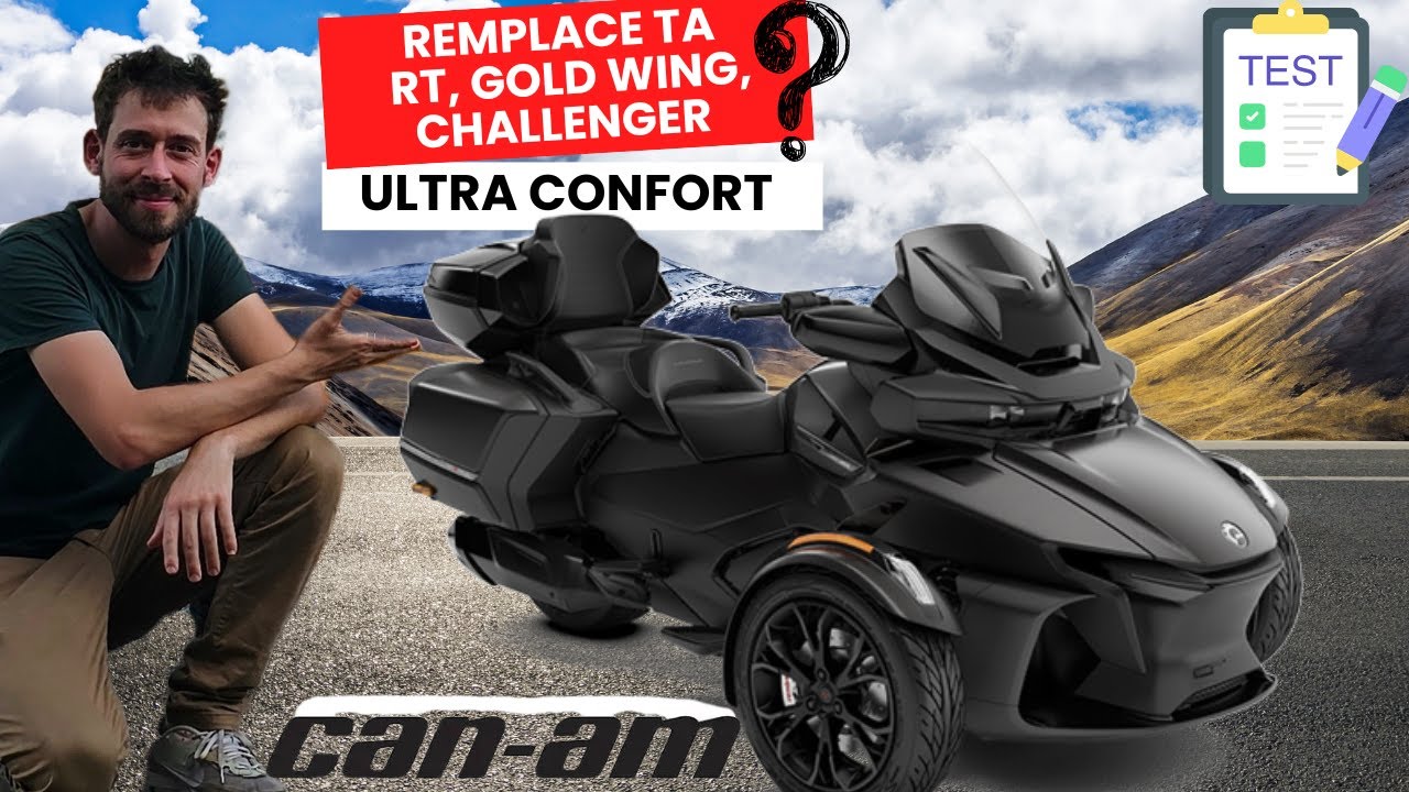 Le test du can-am spyder rt limited par @antoninATB 