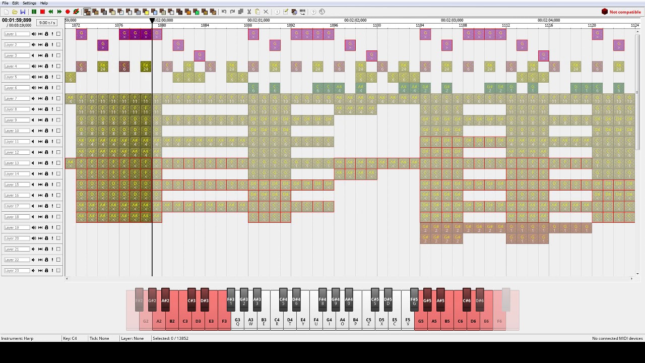 Minecraft Song Schematics : Going Merry, creation #16050 – QSJYVG