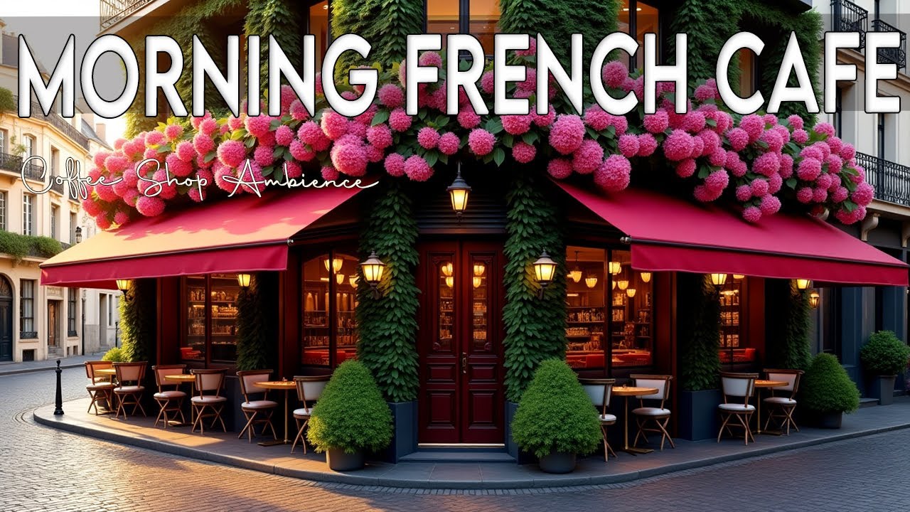 Morning French Cafe Ambience Jazz Relaxing Music at Spring Coffee Shop Ambience for Good Mood Morning French Cafe Ambience Jazz Relaxing Music at Spring Coffee Shop Ambience for Good Mood