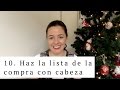 VLOGMAS 10: Haz la lista de la compra con cabeza