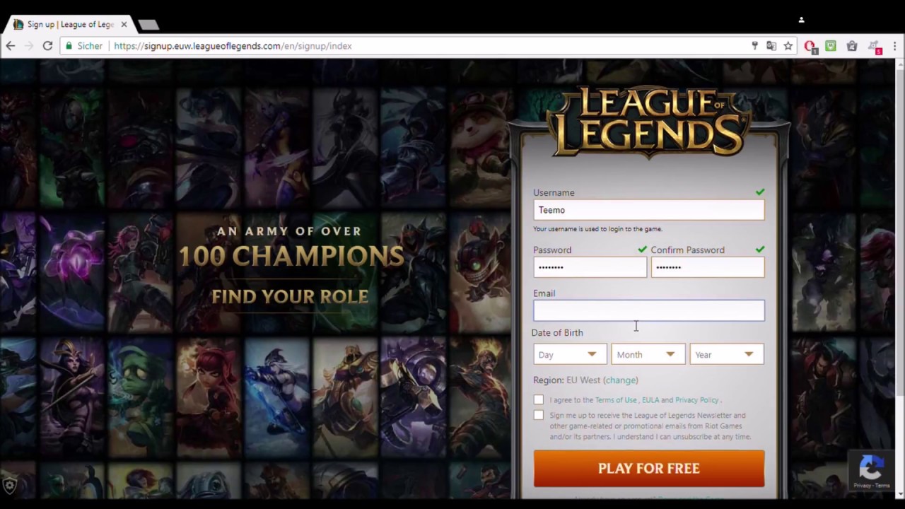 league euw download