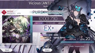 [Arcaea]  Vicious [ANTi] Heroism [BYD 11] - PM (-42)
