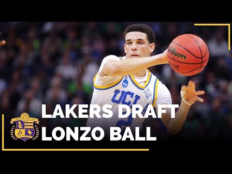 Lakers Draft Lonzo Ball With No. 2 Pick In 2017 NBA Draft