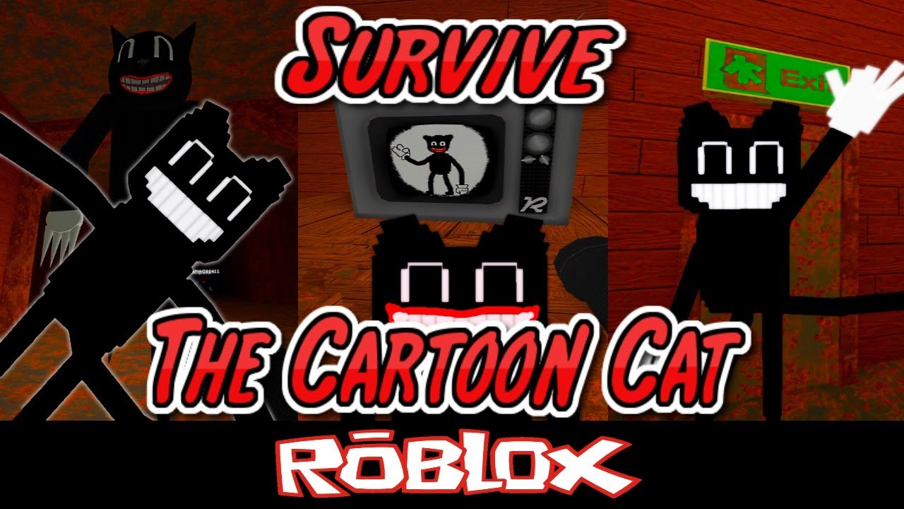 Survive The Cartoon Cat By Guestbaconhair Klg Roblox Youtube - youtube cartoon cat roblox