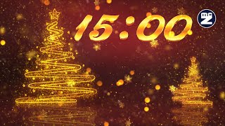 ⏳ 15 Minute Timer 🎅 Countdown 15 minute Christmas Music 🎄 Best Christmas Songs screenshot 1