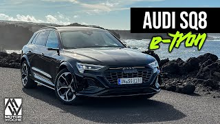 AUDI SQ8 e-tron - A6-Fahrer fährt zum ersten Mal Elektroauto! | 2023 | Test | Review |  MoWo