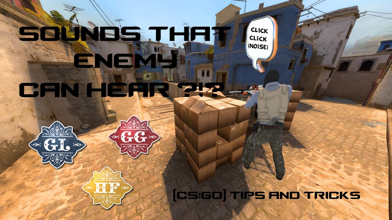 What sounds can you really hear from enemies ? | CS:GO - YouTube