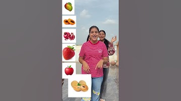 Memory game fruit name #shorts #short