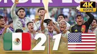 ¡DRAMA EN EL 90+7' Y 121'! México Remonta a EE. UU. y es Campeón del Concacaf Sub-20 2024